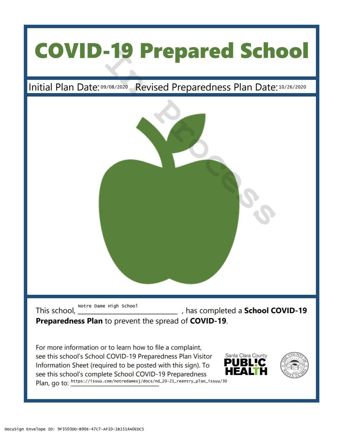 Covid-19 Prepared School