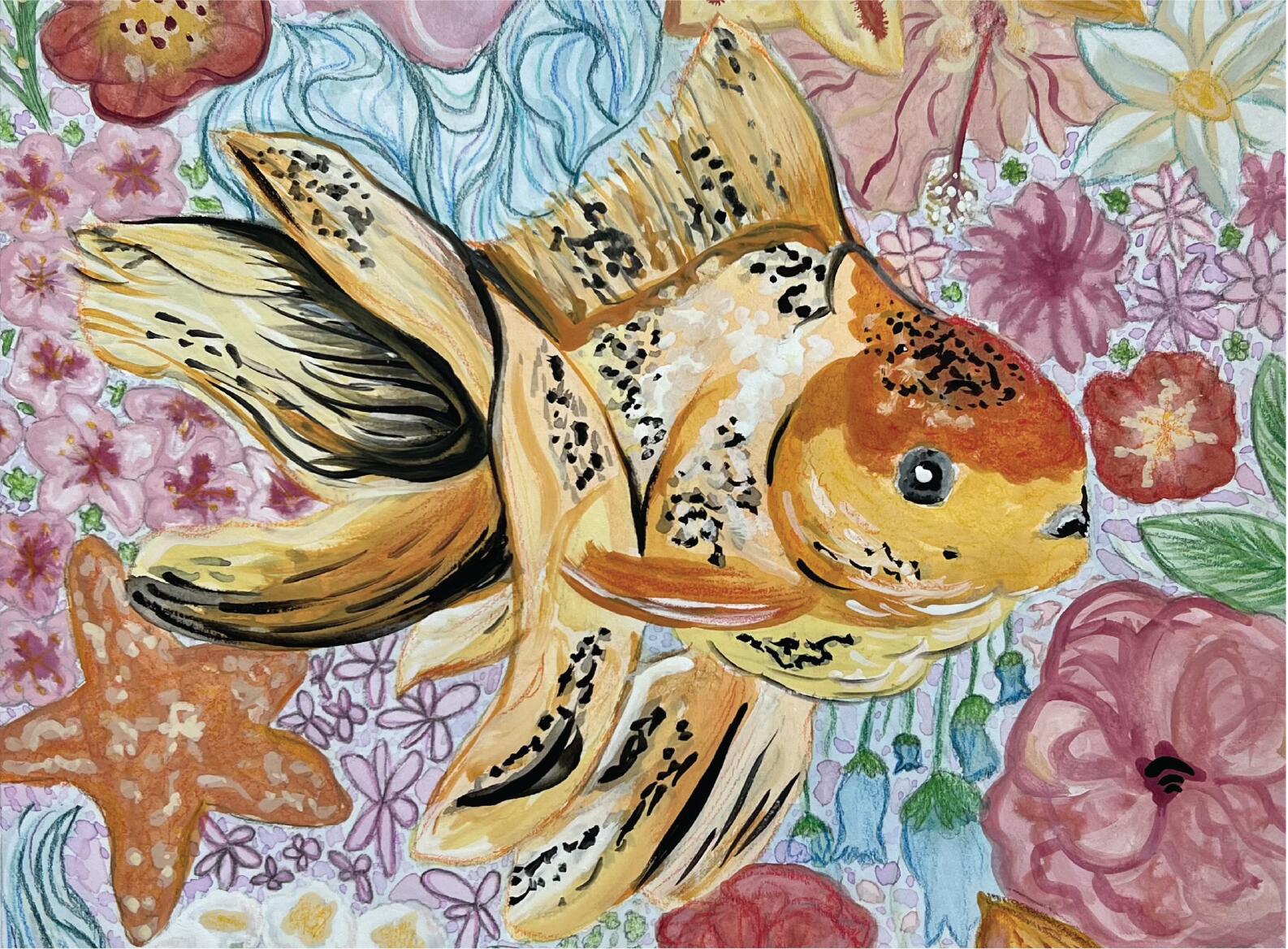 goldfish pop art