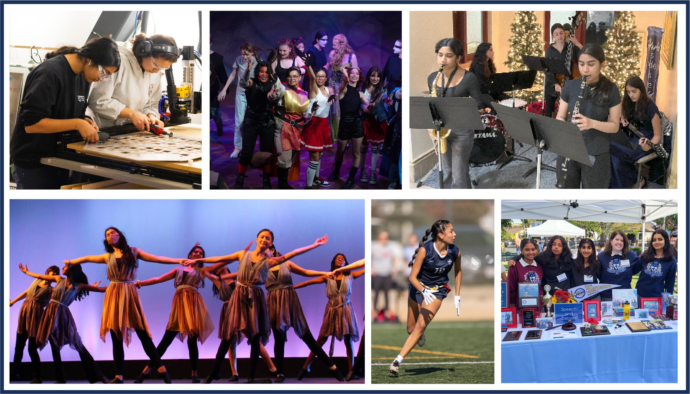 Collage of Co-curricular Activities